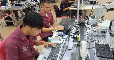 นักศึกษาสาขาวิชาวิศวกรรมอัตโนมัติและหุ่นยนต์เข้าร่วมการแข่งขัน BRICS Skills Competition Thailand 2026